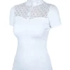Equestrian Stockholm Crystal Champion White Top - Image 2