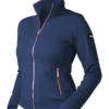Equestrian Stockholm Fleece Jacket Lagoon Blush - Image 5