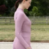 Maximilian Frame Long Sleeve Base Layer (Mauve) - Image 6