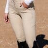 Equestrian Stockholm Riding Breeches Elite Beige - Image 6