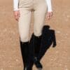 Equestrian Stockholm Riding Breeches Elite Beige - Image 5