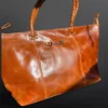 Equestrian Snaffle Bit Newmarket Leather Tote Bag Purse - Image 5