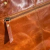 Equestrian Snaffle Bit Newmarket Leather Tote Bag Purse - Image 4